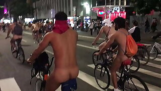 World Naked Bike Ride - Brazil