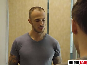 Stepdad found out stepson likes dicks