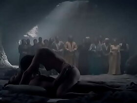 Anya Chalotra and Royce Pierreson weird sex scene in The Witcher S01E03