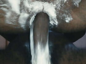 Big dick fucked me really hard, I came hands free. I moaned like a sissy increased by cede to him cum deep inside