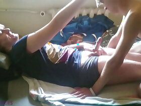 Young Alex sucking a cock for the chief time!