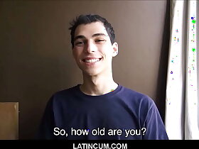 Young Amateurish Latino Spanish Boy Needs Money POV