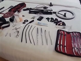 Unpacked all my deviating toys to a Dallas hotel room