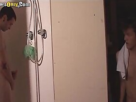 Comely Studs Enduring On The Shower