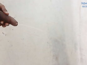 Rajeshplayboy993 pissing in the bathroom