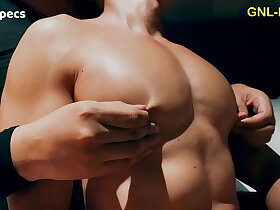 Hot Asian nipple pinching!