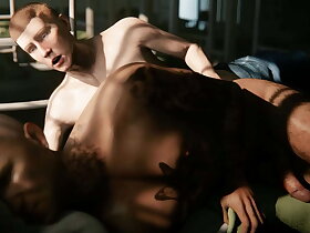 Hard sex in hammer away barracks with our friend, jerking off cocks with him, fucking him in hammer away ass and cumming, verve alien hammer away sport