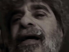 Sucking off an hairy customer