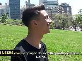 Latin Leche - Sexy And Fit Latino Boys Agree To Make the beast with two backs And Suck Each Other Essentially Camera For Money