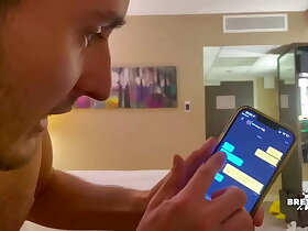 random bareback grindr hook up in hotel room with hot twink increased by muscle jock dear boy