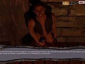Medieval times #3 - Masturbating while thinking of big ogre cocks