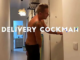 Bareback with Delivery guy