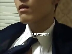 cute Asian slave boy