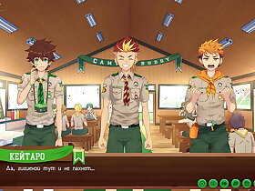 Game: Friends Camp, Way 2, Episode 36 - Help with filming (Russian voiceover)