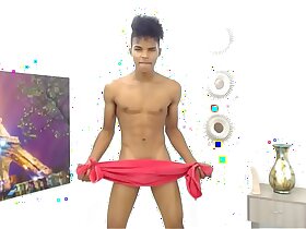 Latino cum on cam